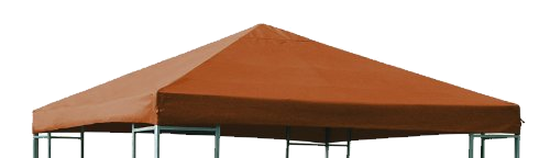 DEGAMO Ersatzdach Dachplane für Pavillon 3x3 Meter
