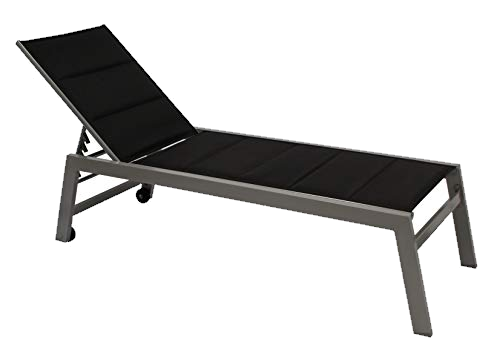 DEGAMO XL Gartenliege Rollenliege GIRONA II 205cm